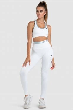 Pony DYE Scrunch Seamless Leggings - Bright White