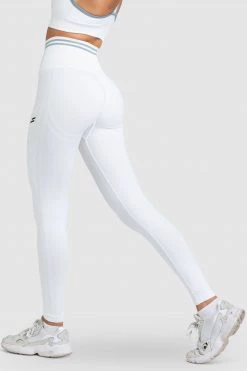 Pony DYE Scrunch Seamless Leggings - Bright White