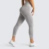 Pony Womens DYE Scrunch Seamless Leggings - Grey Marl