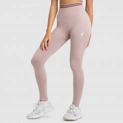 Pony DYE Scrunch Seamless Leggings - Mocha Brown