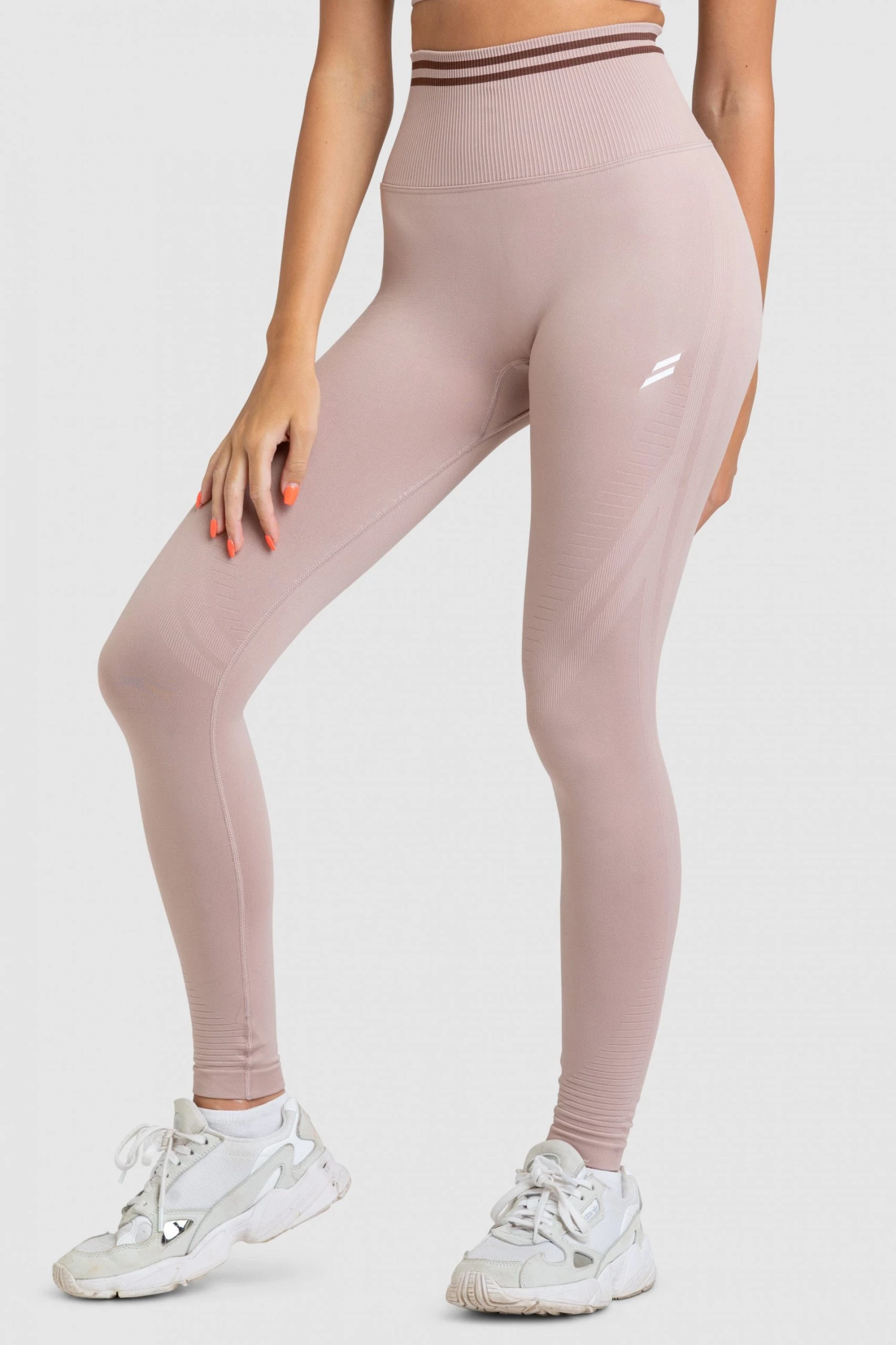 Pony DYE Scrunch Seamless Leggings - Mocha Brown