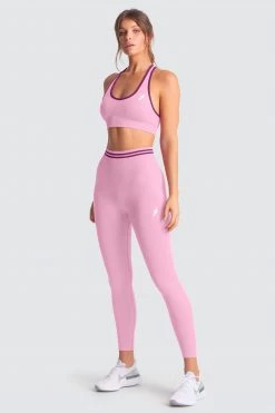 Female Outlet Womens DYE Scrunch Seamless Leggings - Pastel Pink