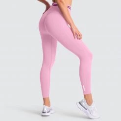 Female Outlet Womens DYE Scrunch Seamless Leggings - Pastel Pink