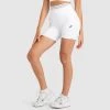Pony DYE Scrunch Seamless Shorts - Bright White Womens