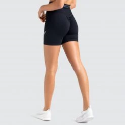 Pony DYE Scrunch Seamless Shorts - Jet Black Womens