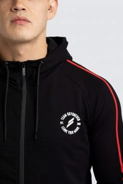 Male Outlet Mens Elite Hoodie - Black/Red
