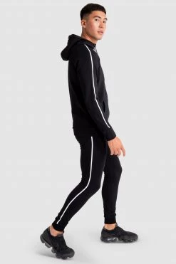 Aivory Elite Hoodie - Black/White