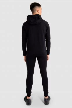 Aivory Elite Hoodie - Black/White