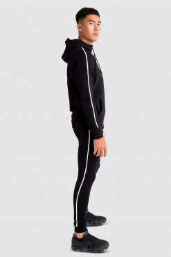 Aivory Elite Hoodie - Black/White