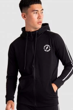 Aivory Elite Hoodie - Black/White