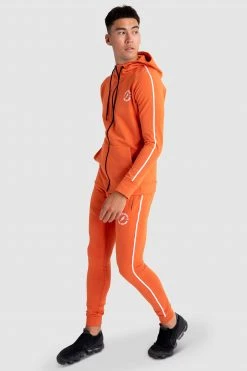 Male Outlet Elite Hoodie - Deep Orange