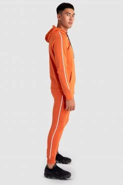 Male Outlet Elite Hoodie - Deep Orange