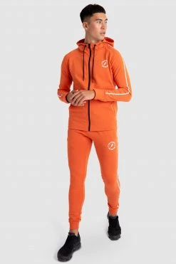 Male Outlet Elite Hoodie - Deep Orange