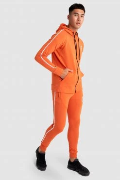 Male Outlet Elite Hoodie - Deep Orange