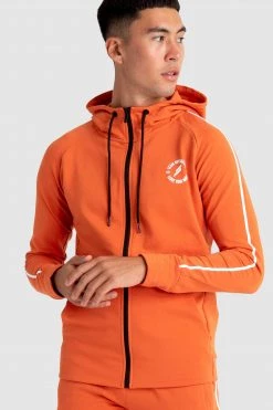 Male Outlet Elite Hoodie - Deep Orange