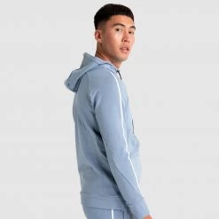 Aivory Elite Hoodie - Dusty Blue Mens
