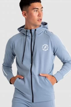 Aivory Elite Hoodie - Dusty Blue Mens