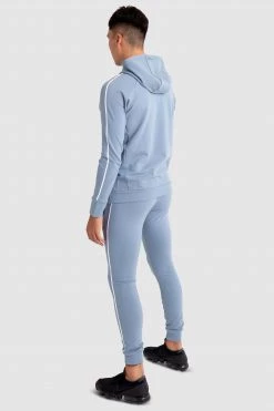 Aivory Elite Hoodie - Dusty Blue Mens