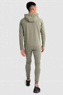 Aivory Mens Elite Hoodie - Sage
