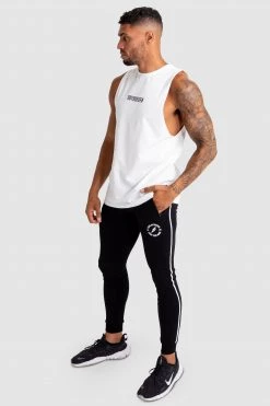 Aivory Mens Elite Pants - Black/White