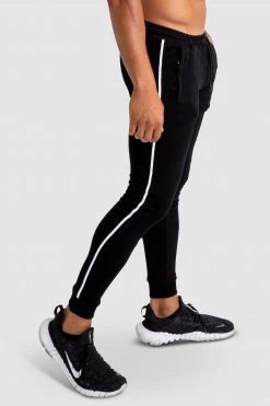 Aivory Mens Elite Pants - Black/White