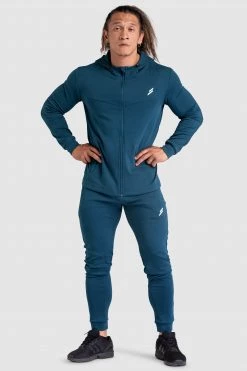 Darren Essential Hoodie - Atlantic Blue