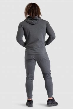 Darren Mens Essential Hoodie - Grey