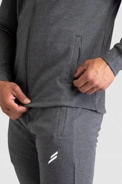 Darren Mens Essential Hoodie - Grey