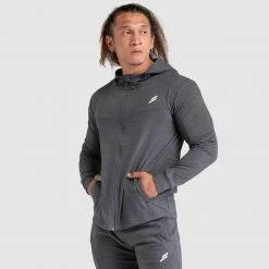 Darren Mens Essential Hoodie - Grey