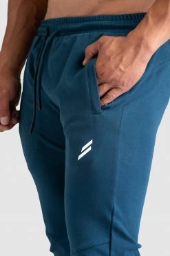 Darren Essential Pants - Atlantic Blue Mens