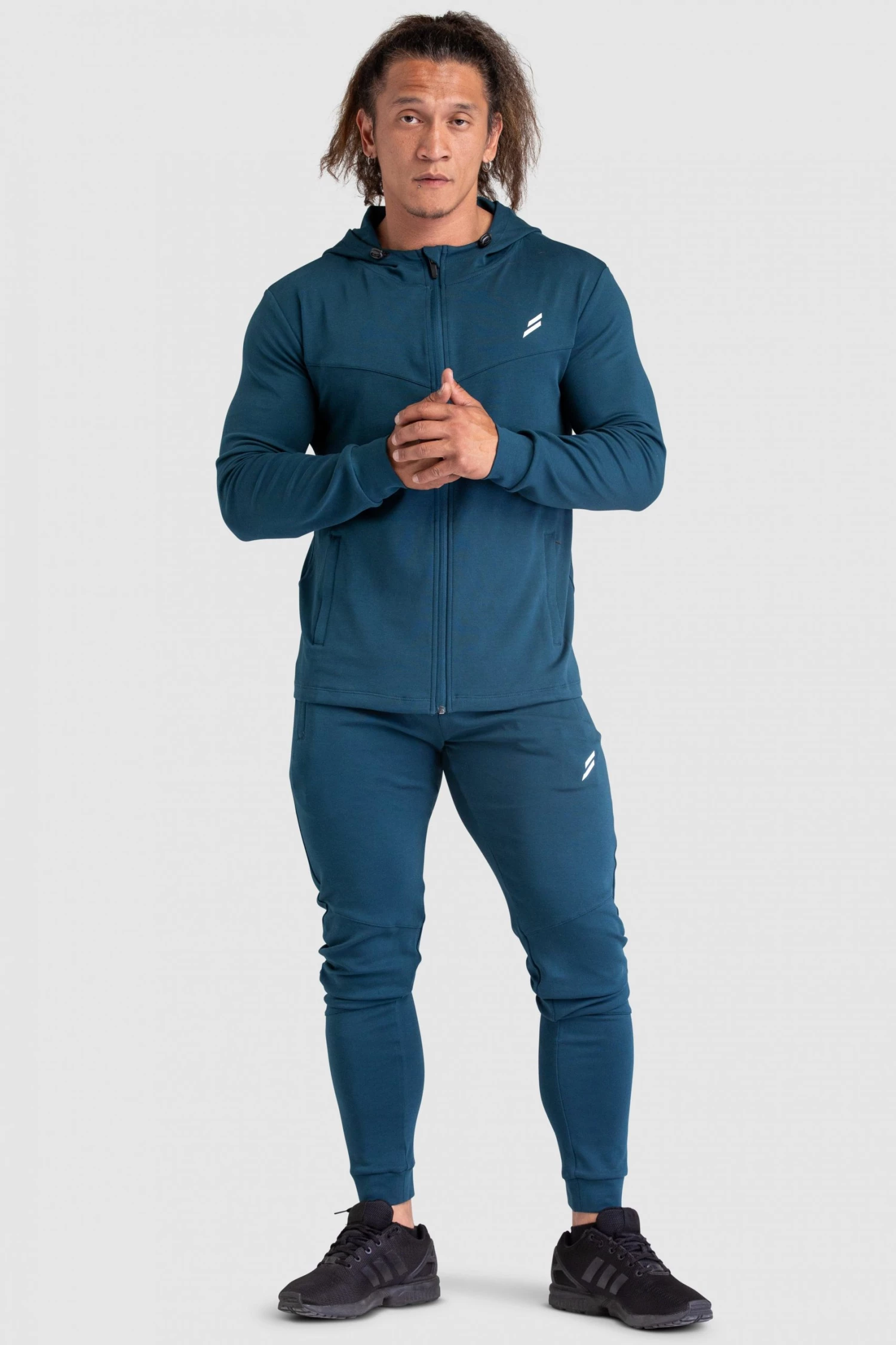 Darren Essential Pants - Atlantic Blue Mens