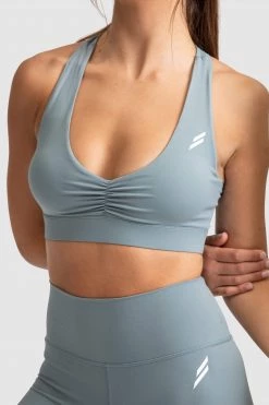 Joey Evoke Scrunch Crop - Green