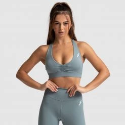 Joey Evoke Scrunch Crop - Green