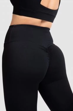 Joey Evoke Scrunch Leggings - Black Womens