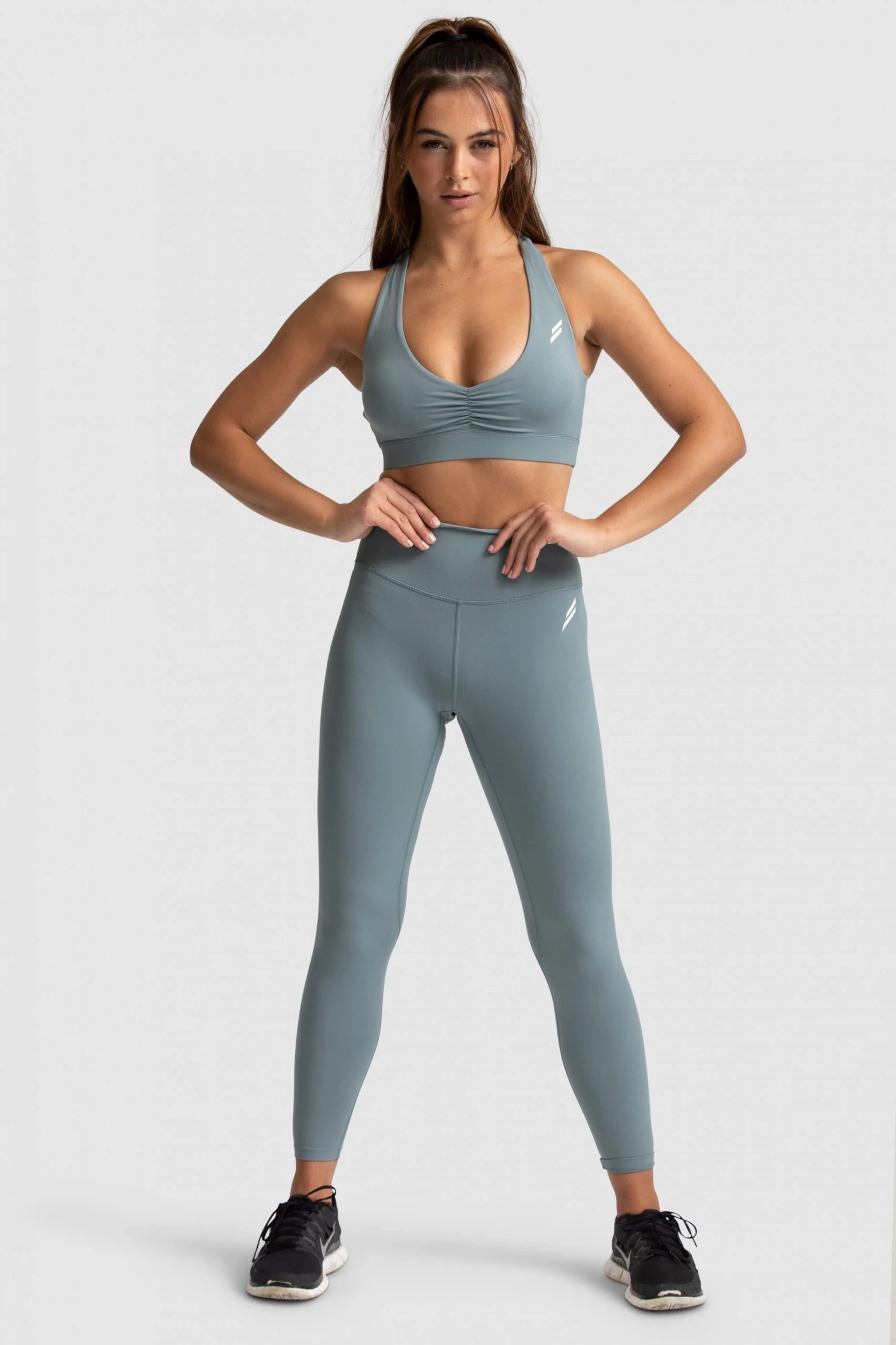 Joey Womens Evoke Scrunch Leggings - Green