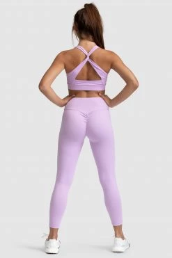 Joey Evoke Scrunch Leggings - Lilac Womens