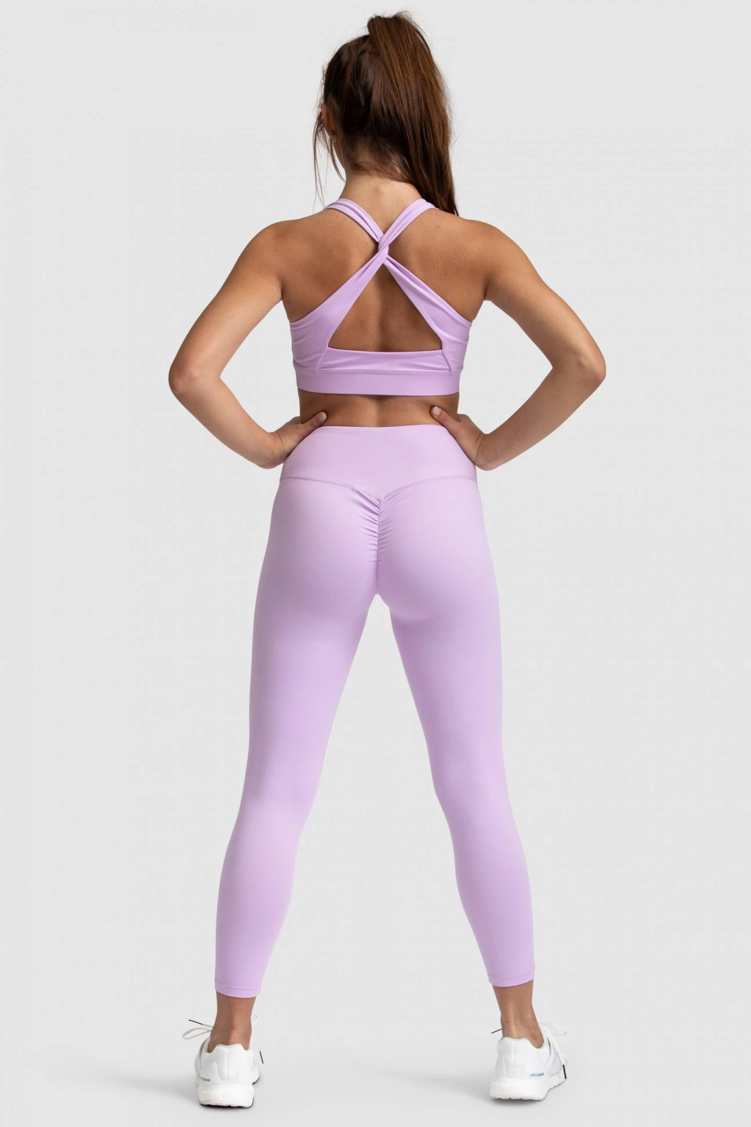 Joey Evoke Scrunch Leggings - Lilac Womens