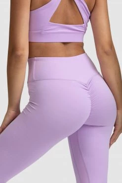 Joey Evoke Scrunch Leggings - Lilac Womens