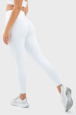 Joey Evoke Scrunch Leggings - White Womens