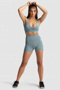 Joey Evoke Scrunch Shorts - Green