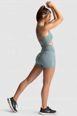 Joey Evoke Scrunch Shorts - Green