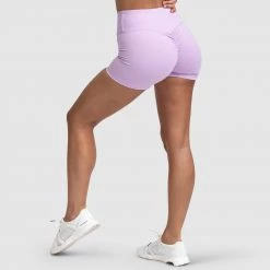 Joey Womens Evoke Scrunch Shorts - Lilac