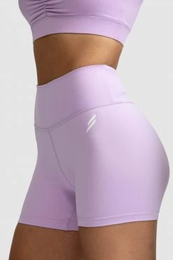 Joey Womens Evoke Scrunch Shorts - Lilac