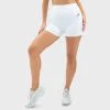 Joey Evoke Scrunch Shorts - White Womens