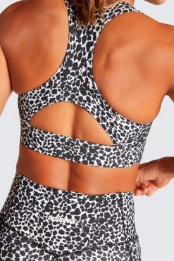 Tracy Excel+ Firm Crop - Black Cheetah Womens