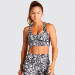 Tracy Excel+ Firm Crop - Black Cheetah Womens