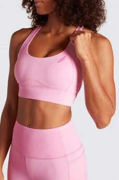 Tracy Womens Excel+ Firm Crop - Candy Pink