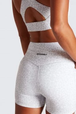 Tracy Excel+ Firm Crop - Grey Cheetah