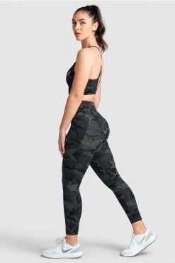 Tracy Womens Excel+ Leggings - Camo