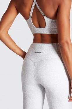 Female Outlet Excel+ Leggings - Grey Cheetah Womens